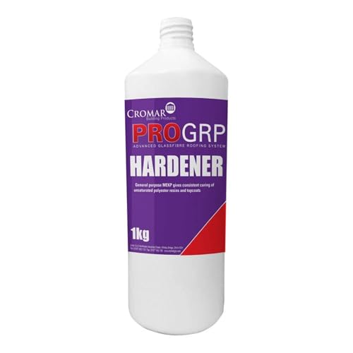 ARA CHOICE CROMAR PRO GRP Hardener – Catalyst | MEKP for GRP Resin Curing | Hardener Activator for Polyester Resin Gelcoat & Topcoat | 1KG
