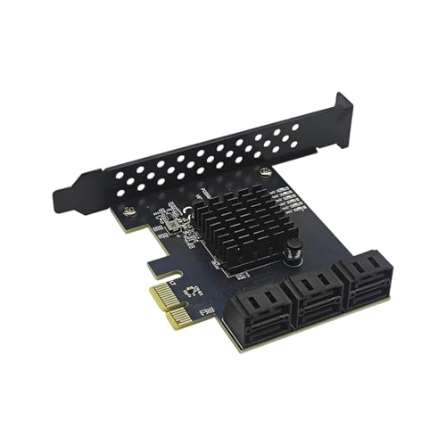 Adaptateur PCIE vers SATA3.0 6 ports RTL9100VB carte contrôleur disque dur