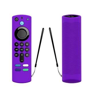 Capa para controle remoto para Amazon Fire TV Stick 3ª geração Roxo