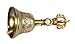 ASHIRWAD Tibetan Hand Bell 4, 5 & 6 inches for Meditation & Prayer Dorje Vajra (4.5 inches)