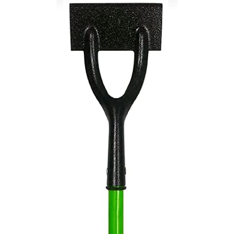 U.saf Garden Dutch Hoe Carbon Steel Blade Tubular Steel Shaft With Non-Slip PVC Grip Ideal For weeding, digging, ditching, scarification, seedings, planting_138 x 15 x 6 cm Cover