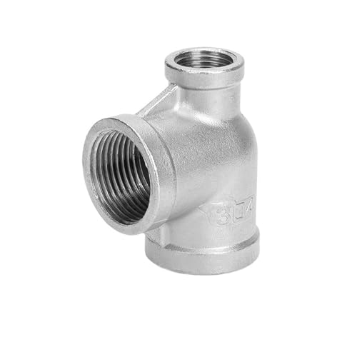 Té réducteur inox 304 adaptateur tuyau eau femelle G2 G1
