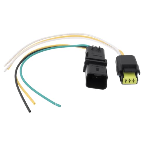 OTOTEC Lot de 2 Connecteurs 3 Broches Précâblés 211PC032S0049 + 211PL032S0049 pour Capteur de Voiture