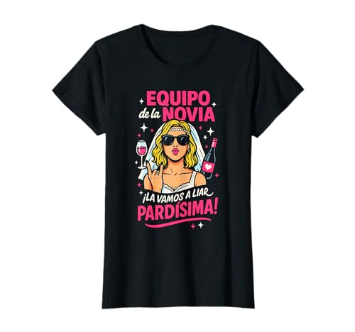 Equipo De La Novia Despedida de Soltera Divertida Humor Camiseta