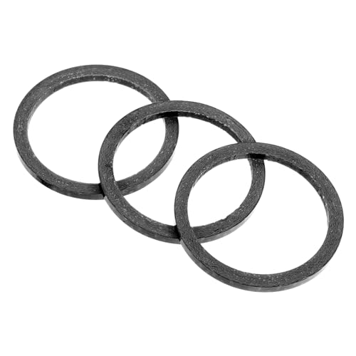 Abaodam Enhance Your Ride 3pcs Carbon Fiber Bike Headset Spacers Versatile Bike Washer Spacer for and Road