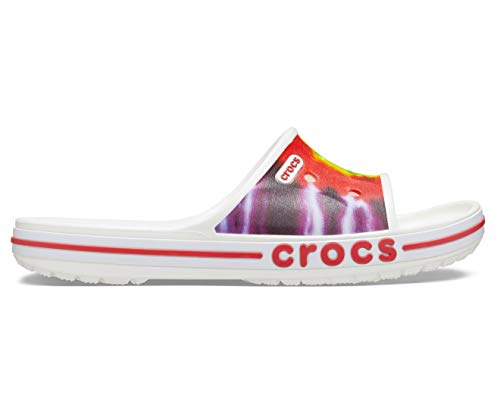 Image of Crocs Unisex Adult Bayaband Tie Dye Mania Slide
