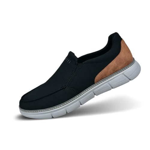 Bugatti 321-Asr60, Mocassino Uomo, Nero, 42 Eu