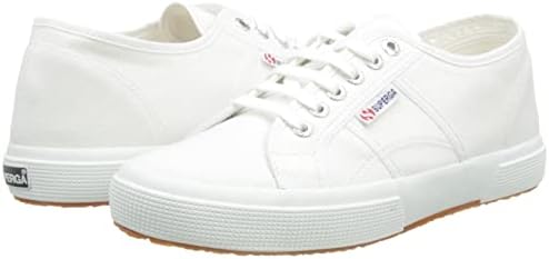 Superga Womens Classic Cotu Canvas Retro Plimsoll Low Top Sneakers - White - 9 | Image 6