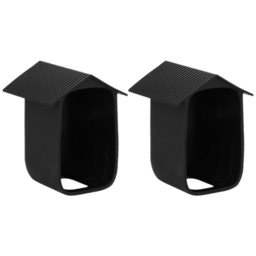 Funda protección cámara seguridad contra lentes borrosos por lluvia y sol