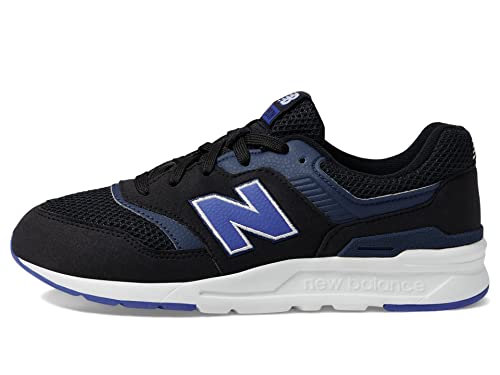 New Balance 997h V1 con Cordones Zapatillas para Niñas, negro/azul marino, 25.0 cm