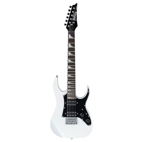 Ibanez GRGM21-WH GIO Mikro - Guitarra eléctrica de tamaño 3/4