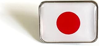[コッキス] ミニかく ピンバッジ（約19x26mm）/ アジア の 国旗 A