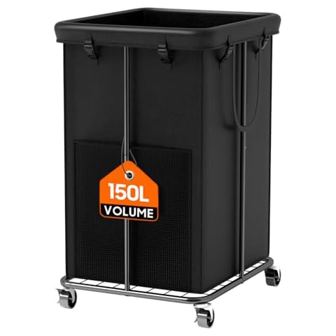 ZATOCL 150L Rolling Laundry Hamper Cover