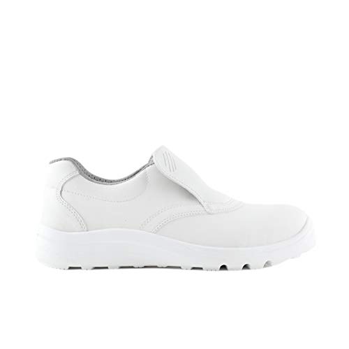 JOBLINE Scarpa Mocassino da Cucina Cuoco Bianco