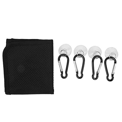 OUKENS Board Deck Bag, Paddle Board Bag with Mesh Bags Climbing Buckles Rubber Suction Cups, Portable Paddleboard Deck Bag Mesh Storage Bag for Kayak