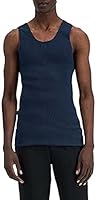 Bonds Men's Cotton Chesty Singlet (1 Pack), Dark Blue (1 Pack), 26 / 4XL