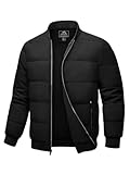 MAGNIVIT Mens Jackets Windbreaker Baseball Bomber Flight Jacket Mens Winter Coats