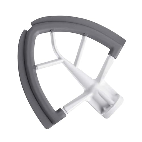 Accesorio de paleta A61T for batidora pie con cabezal inclinable 4,5-5 QT, raspador tazón batidor silicona repuesto