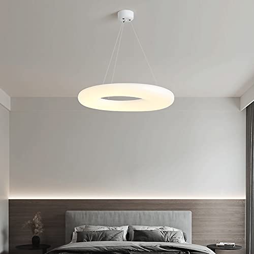 Lámpara Colgante de Anillo moderna y minimalista con luz led ajustable 5