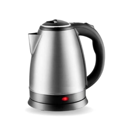 Chaleira Elétrica Jarra Bule Inox 1,8 Litros Desligamento Automático 110V