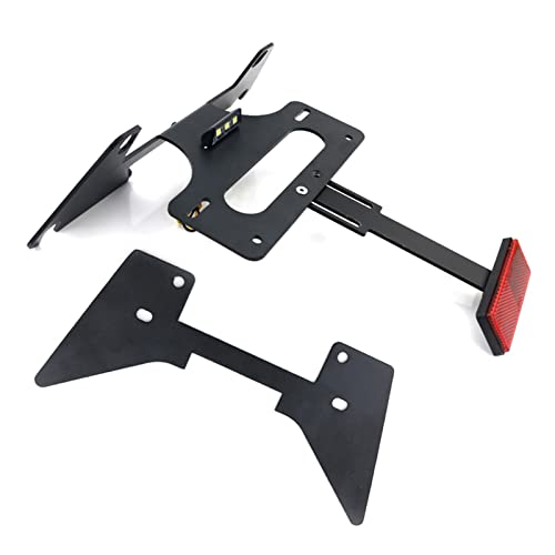 Kit de plaque d'immatriculation arrière rangé noir pour Suzuki SV650 montage précis