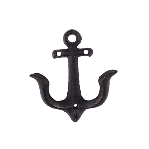 OSOLADY Decorazione Da Parete Ancora in Ferro Vintage Caffè Ciondolo a Forma Di Ancora Per Interni Ed Esterni Decorazioni Nautiche Regalo Camera Da Letto in Metallo