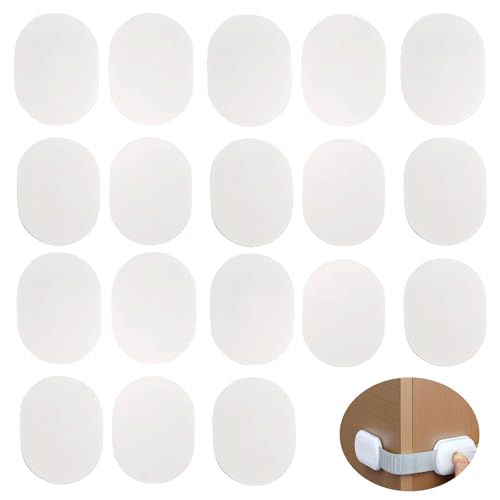 FixItRight 32 PCS Baby Lock Adhesive Pads, Strong & Removabl