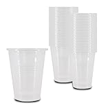VIELSEITIG VERWENDBAR - SwavGo Trinkbecher, ideal geeignet für Kaltgetränke. Die Ausschankbecher eignen sich aber auch als Bierbecher bzw. Bierpongbecher, Weinbecher, Cocktailbecher, Zahnarztbecher, Slushbecher sowie für Softdrinks und Wasser.