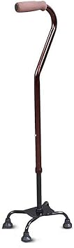 Folding Cane Crutch Elderly Adjustable Cane Chair Four-Legged Telescopic Walking Stick Family Present