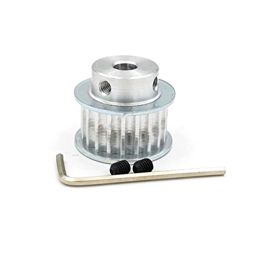 Timing Pulley 26 Teeth HTD 5M Synchronous Pulley, Bore 6/8/10/12/14/15/16/17/19/20mm, for Width 15/20mm HTD5M Timing Belt, 26Teeth 26T (NO.1234)(for Belt Width 15mm,Bore 8/3x1.4)