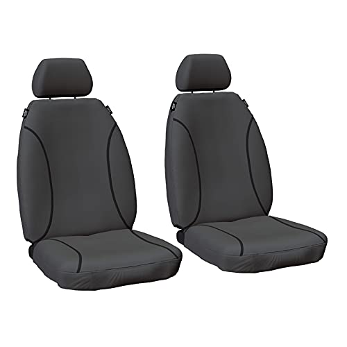 for Mitsubishi Triton Dual Cab 2023-On Front TRADIES Heavy Duty Canvas Front Seat Cover