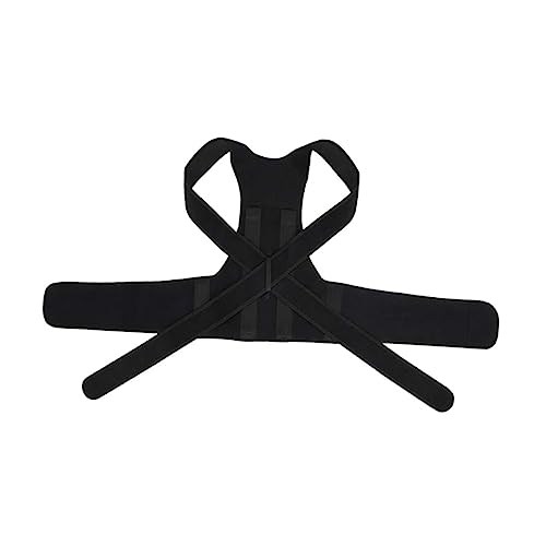 BEBEMOKO Adjustable Posture Brace Car Support Portable Humpback Strap Reusable for Men and Women