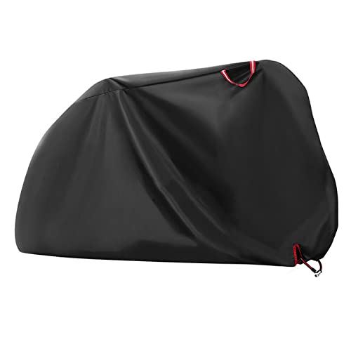 Funda impermeable para exteriores, tela Oxford 210D, impermeable, a prueba de lluvia, sol, rayos UV, nieve, polvo, color negro