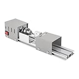 tour à métaux avec fraiseuse emcomat 7 Haute précision : l'utilisation d'une contre-pointe à longueur réglable (5,51 pouces) et d'un mandrin de perçage de précision permet une plus grande précision et une plage de serrage de 0,02 à 0,24 pouces for des tâches telles que le meulage d'objets fins.