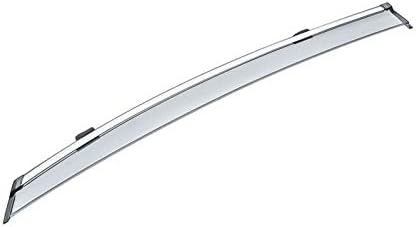 WellVisors Window Visors Wind Deflectors Compatible with Kia Forte Sedan 2019-2024 with Chrome Trim Rain Guards 3-847KA022