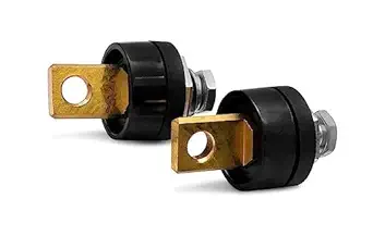 FreeFall Safety Welding Machine Cable Connector | connector for welding machine | Lug cable conector welding Brass Pack of 2 Pieces (10-25MM)
