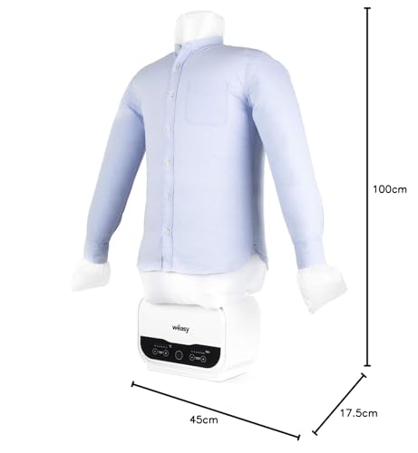 Wëasy Automatische Bügelpuppe Hemden und Wäsche IRO320, Trocknen und Bügeln, 5 Temperaturstufen, Programmierbarer Timer