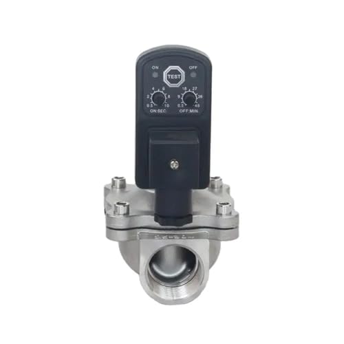Électrovanne inox 1 1/4 pouce étanchéité Viton 24V DC haute précision - 6