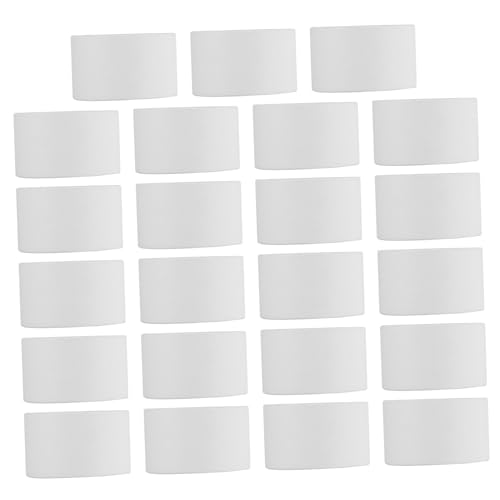 HOMSFOU Art Paper Roll Core 25pcs Round Cardboard Tubes White Wrapping Paper Roll for Boys and Easel