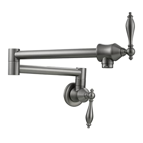 Robinet d'évier de cuisine pliable mural pour optimiser les petits espaces - 2