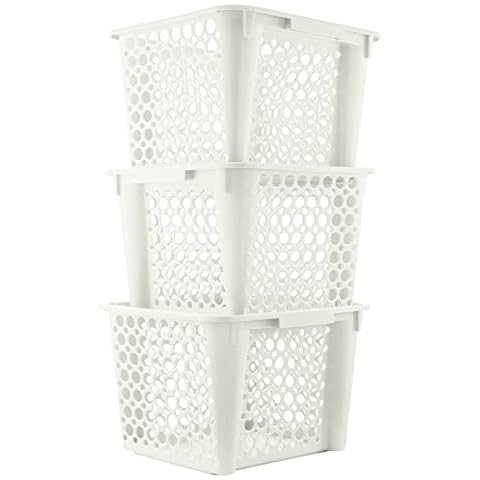 Organize Your Home Stackable Storage Bins Cover