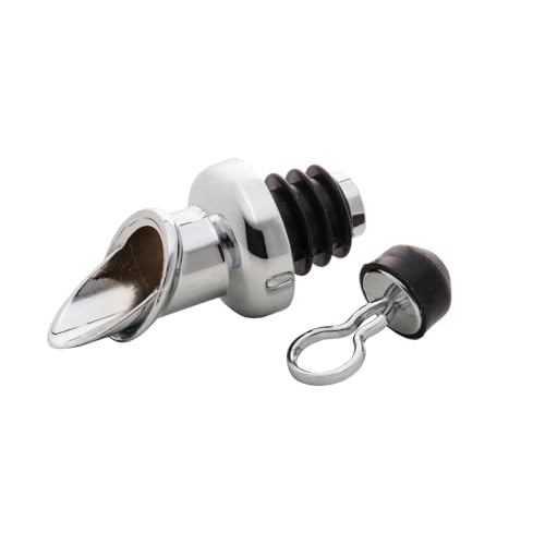 Bico Dosador de Aço Inox para Vinho com Tampa - Wolff