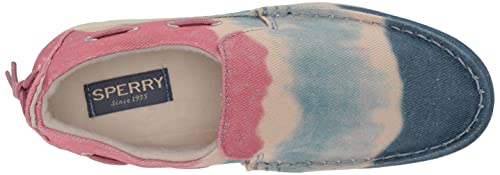 Sperry Women's Moc-Sider , Blue Tie Dye, 8.5 M #TOP14
