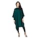 Betty Dain Lightweight Crinkle Nylon Hair Cutting/Styling Cape, Water Resistant, Machine Washable, Permanent Crinkle Nylon, Repels Hair, Snap Closure at Neck, Generous 54 x 60 inch Size, Green