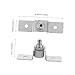 OUNONA Stainless Steel Cable Clamp for Hanging Heavy Duty u Bolt Fastener for Securing Ropes and Cables in Industrial and Outdoor Applications