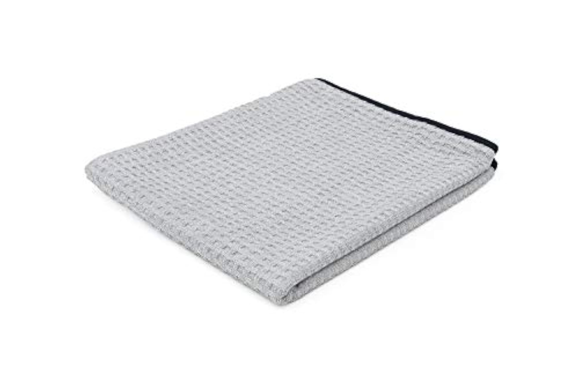 Waffle-Weave Microfiber Drying Towel, Super Absorbent
