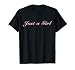 Just A Girl Minimal Coquette Style Girly T-Shirt