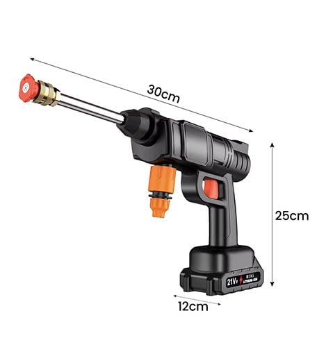 Idropulitrice Portatile A Batteria 48V Maka - Alta Pressione Con Accessori 2 Batterie Professionale Per Pulizia Efficiente 90202992 - Foto 7