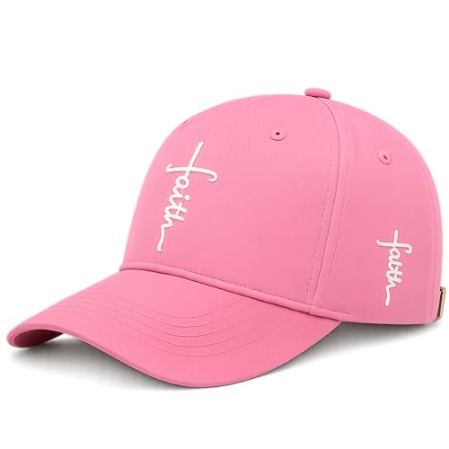 Gorra baseball bordada con cruz y ajuste miniatura 1