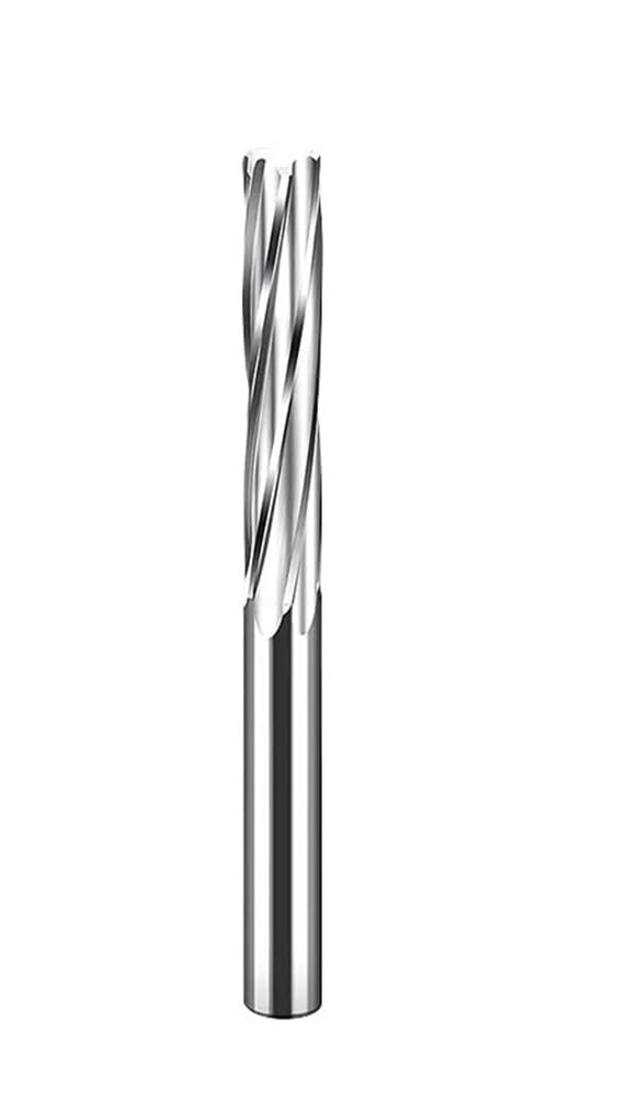 FEFHFKZCZZ Spiral Flute Uncoated 4F 6F Reamer Drilling Tool(5.14x30x60x4T)